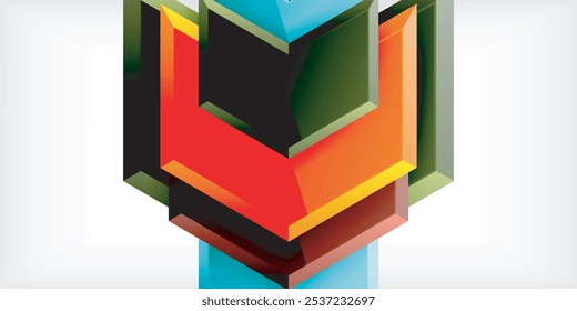 Fondo de concepto de negocio y tecnología de flecha. Ilustración vectorial para el Fondo de pantalla, Anuncio, fondo, tarjeta, ilustración del libro, landing page