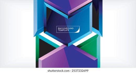 Arrow technology and business concept background. Vector Illustration For Wallpaper, Banner, Background, Card, Book Illustration, landing page