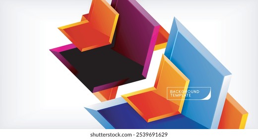 Arrow technology and business concept background. Vector Illustration For Wallpaper, Banner, Background, Card, Book Illustration, landing page