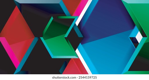 Arrow technology and business concept background. Vector Illustration For Wallpaper, Banner, Background, Card, Book Illustration, landing page