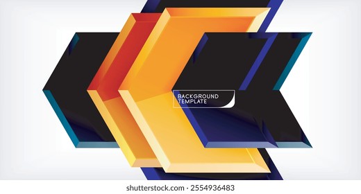 Arrow technology and business concept background. Vector Illustration For Wallpaper, Banner, Background, Card, Book Illustration, landing page
