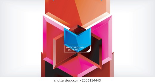 Arrow technology and business concept background. Vector Illustration For Wallpaper, Banner, Background, Card, Book Illustration, landing page