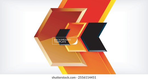 Arrow technology and business concept background. Vector Illustration For Wallpaper, Banner, Background, Card, Book Illustration, landing page