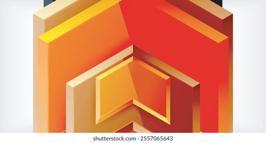 Arrow technology and business concept background. Vector Illustration For Wallpaper, Banner, Background, Card, Book Illustration, landing page