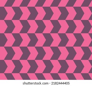 Arrow tessellation vector seamless pattern. geometric repetitive background. Vector illustration. Perfect for textile, wrapping, fabrics and clothing.