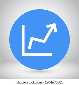 arrow top vector icon eps 10