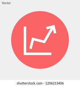 arrow top vector icon eps 10