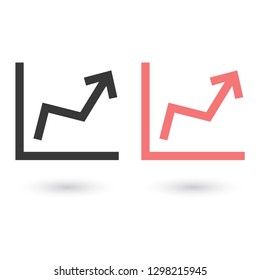 arrow top vector icon eps 10
