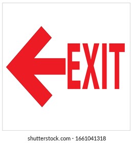 32,306 Exit sign set Images, Stock Photos & Vectors | Shutterstock