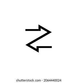arrow transfer logo illustration design