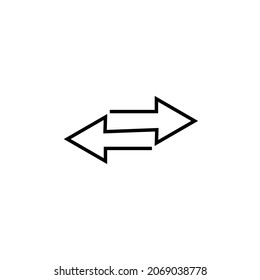 arrow transfer logo illustration design