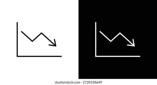 Vector blanco y negro, conjunto de iconos de línea.