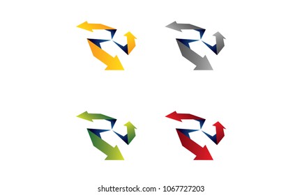 Arrow Triangle Logo