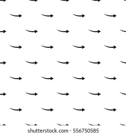 Arrow turning right pattern. Simple illustration of arrow turning right vector pattern for web