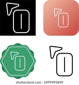 Arrow Unique Vector Icon Illustration