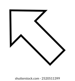 arrow unit icon arrow sign slanted left
Black, white background. Perfect for app and web interfaces, infographics,