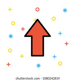  arrow upload pointer 