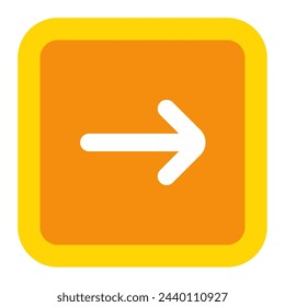 Arrow user interface icon illustration