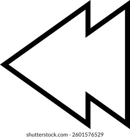 Arrow vector collection for apps and web. Arrows icon in line. isolated on transparent background Cursor. Modern simple arrows. Different cursor arrow direction symbols, sign