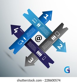 Arrow vector conception