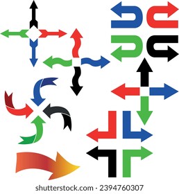 Arrow vector Design art Template 
