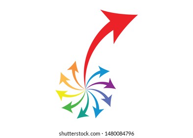 Arrow Vector Design Creative, direction arrow 