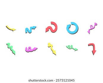Arrow Vector Design Element Set