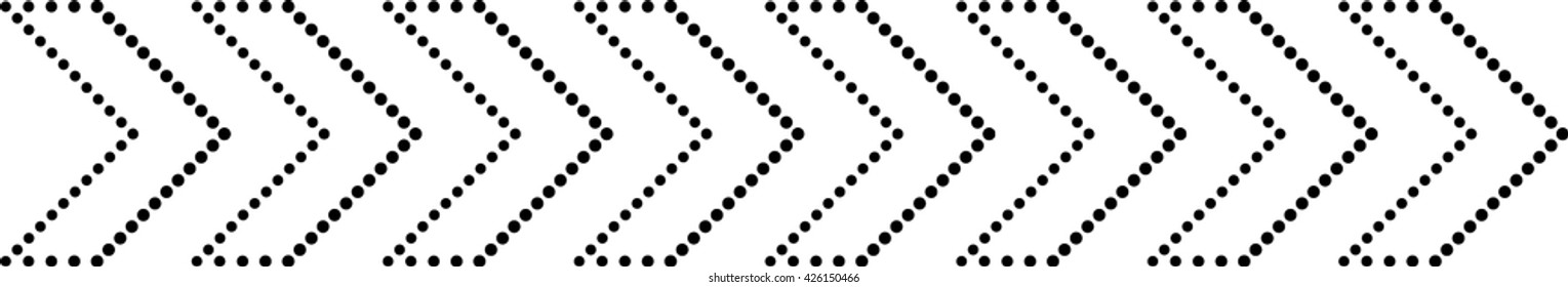 Arrow Vector Dots.