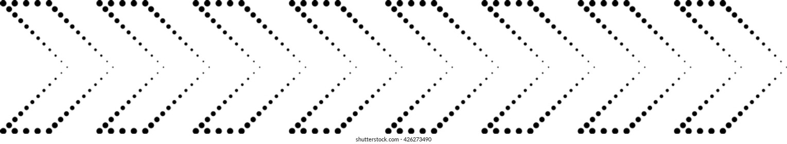 Arrow Vector Dots.