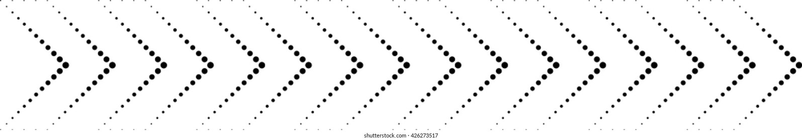 Arrow Vector Dots