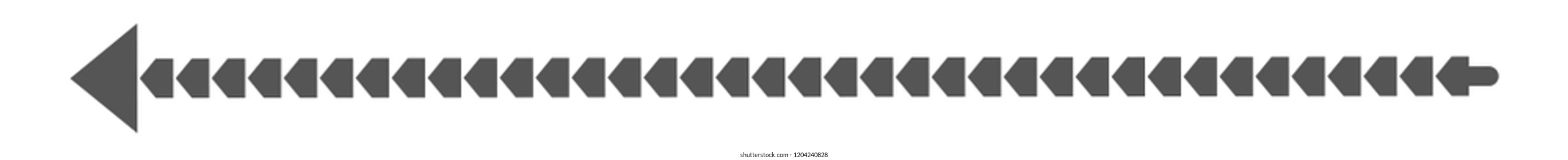 Arrow vector with elegant style