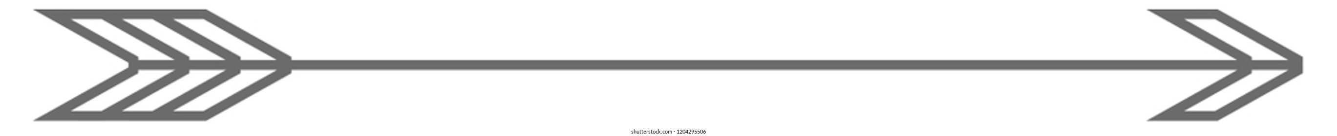Arrow vector with elegant style