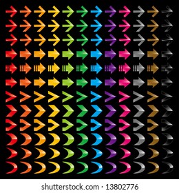 arrow vector element