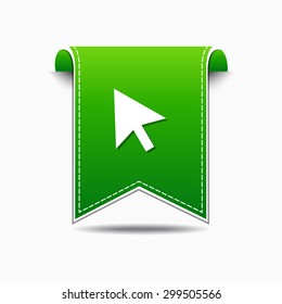 Arrow Vector Green Web Icon