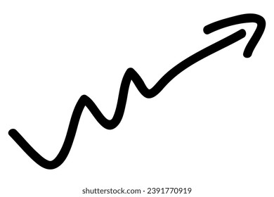 arrow, vector hand draw sketch doodle
