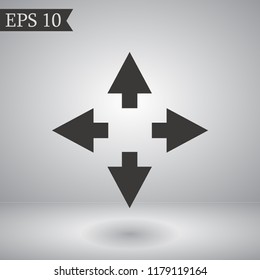 arrow vector icon 10 eps
