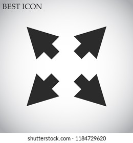 arrow vector icon 10 eps