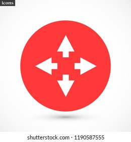 arrow vector icon 10 eps