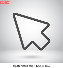 arrow vector icon 10 eps