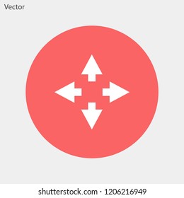 arrow vector icon 10 eps