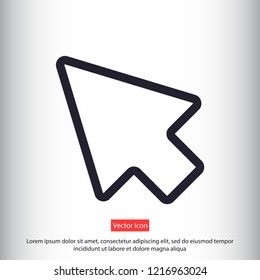 arrow vector icon 10 eps