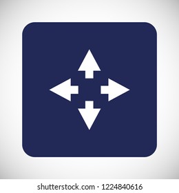 arrow vector icon 10 eps