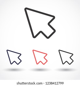 arrow vector icon 10 eps