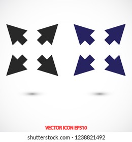 arrow vector icon 10 eps