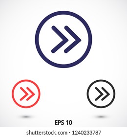 arrow vector icon 10 eps
