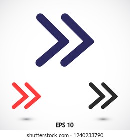 arrow vector icon 10 eps