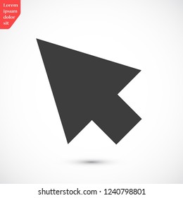 arrow vector icon 10 eps