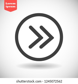 arrow vector icon 10 eps