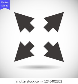 arrow vector icon 10 eps