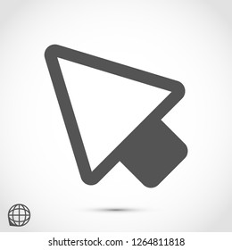 arrow vector icon 10 eps
